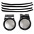 eClassics 1970-1972 GMC Jimmy A/C Air Dash Vent Bezel Black PAIR