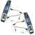eClassics 1969-1974 Ford E-200 Econoline Van Tail Light Housing Pair