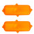 eClassics 1963-1966 Chevrolet K20 Pickup Truck Parking Light Lens Amber Pair