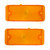 eClassics 1967-1968 Chevrolet C30 Pickup Truck Parking Light Lens Amber Pair