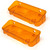 eClassics 1971-1972 Chevrolet C30 Pickup Truck Parking Light Lens Amber Pair