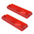 eClassics 1967-1972 Chevrolet K10 Pickup Truck Tail Light Lens Fleetside Red Pair