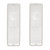 eClassics 1967-1972 Chevrolet C10 Pickup Truck Tail Light Lens Fleetside Clear Pair