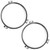 eClassics 1960-1965 Ford Ranchero Headlight Retaining Ring Pair