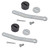 eClassics 1948-1952 Ford F-1 Truck Door Hinge Check Pair