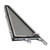 eClassics 1966-1977 Ford Bronco Vent Window Assembly Chrome Gray Tint Glass Passenger Side