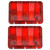 eClassics 1967-1968 Ford Mustang Tail Light Lens Pair