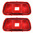 eClassics 1971-1973 Ford Mustang Tail Light Lens Pair With Bezel