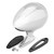 ACP FM-BM007A 1965-1970 Ford Fairlane Outside Bullet Mirror Driver Side Short Base