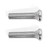 eClassics 1968-1970 Buick Skylark Door Lock Knob Ribbed Chrome Pair