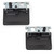 eClassics 1968 Ford Custom Inside Door Handle Black Primer Pair