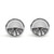 eClassics 1967-1986 Chevrolet C20 Suburban Door Lock Knob Chrome Pair