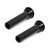 eClassics 1967-1974 Chevrolet K10 Pickup Truck Door Lock Knob Black Pair
