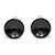 eClassics 1967-1974 Chevrolet K10 Pickup Truck Door Lock Knob Black Pair
