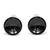 eClassics 1975-1986 Chevrolet K20 Truck Door Lock Knob Black Pair