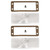 eClassics 1969-1971 International Harvester Scout 800 Turn Signal Parking Light Lens Kit Clear Pair