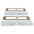 eClassics 1969-1971 International Harvester Scout 800 Turn Signal Parking Light Lens Kit Clear Pair