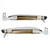 eClassics 1964-1966 Ford Mustang Front Bumper Guard Chrome Pair