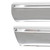 eClassics 1967-1968 Ford Mustang Rocker Panel Moldings With Clips Pair