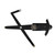 eClassics 1970 Ford Mustang Door Window Regulator Passenger Side For Bolt on Window Base