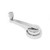 eClassics 1967 Mercury Cougar Quarter Window Handle With Chrome Knob Driver or Passenger Side From 3/8/1965