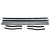 eClassics 1967-1968 Ford Mustang Beltline Window Felt Kit Coupe