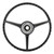 eClassics 1964-1965 Ford Falcon Steering Wheel For Alternator 3-Spoke Black