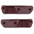 eClassics 1969-1970 Mercury Cougar Arm Rest Pad Standard Interior Dark Red Metallic Pair
