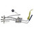 eClassics 1987 GMC R1500 Pickup Truck Fuel Sending Unit For Diesel With Driver Side Mounted Tank 3/8" Stainless Steel