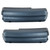 eClassics 1971-1976 Mercury Montego Arm Rest Pad 10-1/2 Inch Standard Interior Medium Blue Metallic Pair