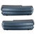 eClassics 1971-1979 Ford Ranchero Arm Rest Pad 10-1/2 Inch Standard Interior Medium Blue Metallic Pair