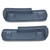 eClassics 1971-1976 Ford Torino Arm Rest Pad 10-1/2 Inch Standard Interior Medium Blue Metallic Pair