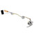 eClassics 1981-1987 Dodge D350 Pickup Truck Fuel Sending Unit For 20 Gallon Tank 3 Outlets 20 7/8" Length Stainless Steel