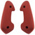 ACP FC-BA001A 1960-1964 Ford Falcon Arm Rest Pad Red Pair