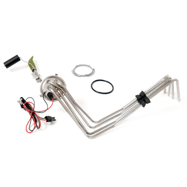 eClassics 1982-1987 Chevrolet Camaro Fuel Sending Unit Non-EFI For Analog Dash Gauge With 2-Wire Connector 4-Outlet Stainless Steel