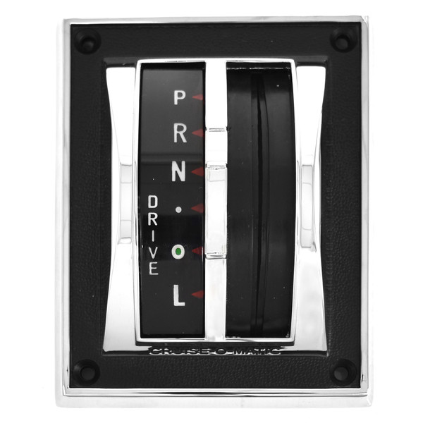 eClassics 1965-1966 Ford Mustang Automatic Shifter Selector Bezel With Dial & Seal