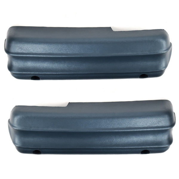 eClassics 1971-1972 Mercury Comet Arm Rest Pad 10-1/2 Inch Standard Interior Medium Blue Metallic Pair