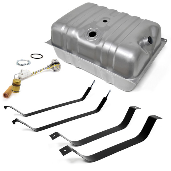 eClassics 1985-1986 Ford Bronco Fuel Tank Kit With Sending Unit and Mounting Straps For Non-EFI