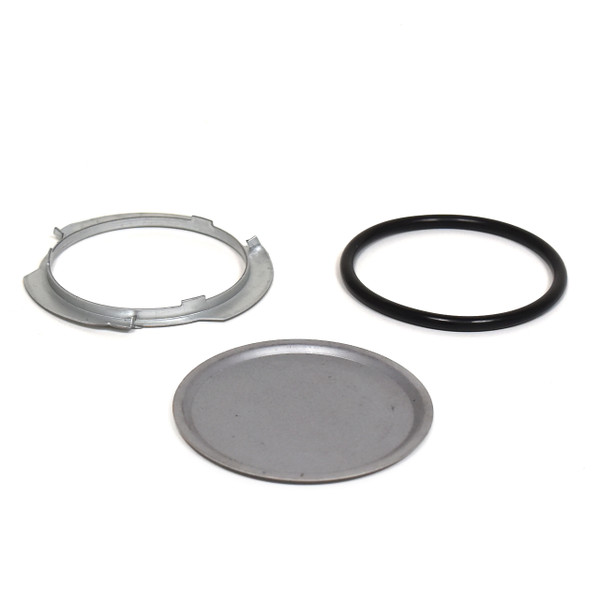 eClassics 1975-1978 GMC C25 Suburban Fuel Tank Block Off Plate Lock-Ring Style For 3-5/8" Opening