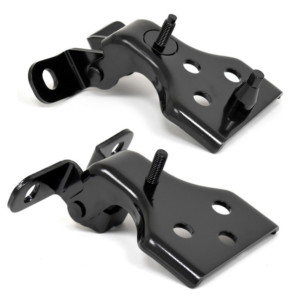 eClassics 2004-2014 Ford F-150 Pickup Truck Front Upper and Lower Door Hinge Set Passenger Side