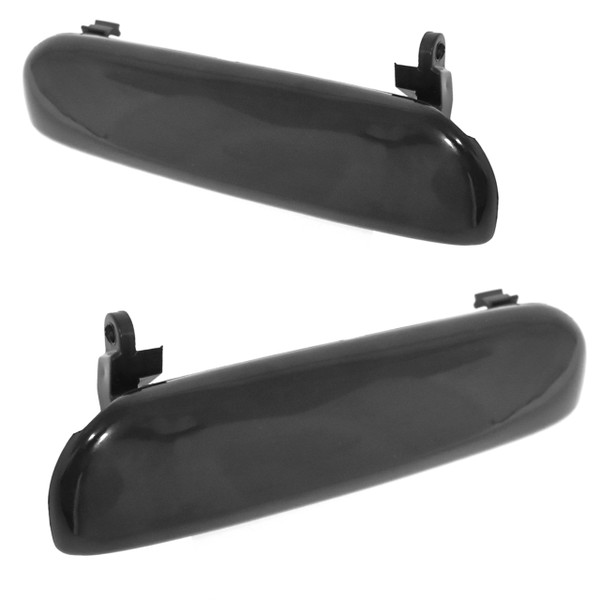 eClassics 1994-1998 Ford Mustang Outside Door Handle Black Plastic PAIR