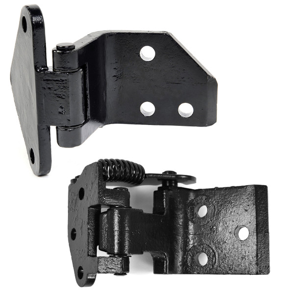 eClassics 1965-1966 Ford Mustang Upper and Lower Door Hinge Passenger Side SET