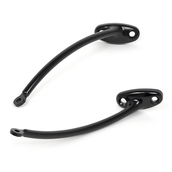 eClassics 1954-1954 Chevrolet 1500 Pickup Truck Outside Mirror Bracket Black PAIR