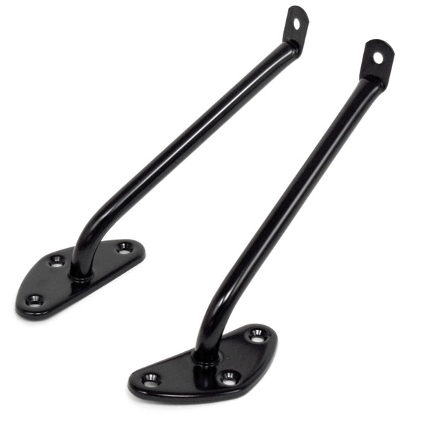 eClassics 1967-1972 Chevrolet K20 Suburban Outside Mirror Bracket Black PAIR
