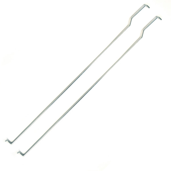 eClassics 1968-1972 GMC K35/K3500 Pickup Truck Tailgate Latch Rod PAIR