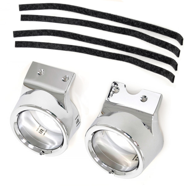 eClassics 1970-1972 GMC Jimmy A/C Air Dash Vent Bezel Chrome PAIR