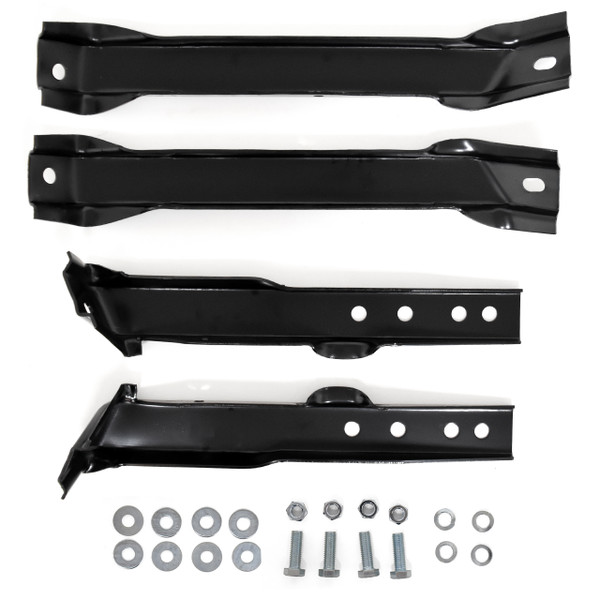eClassics 1963-1966 Chevrolet K10 Pickup Truck Rear Bumper Bracket SET Fleetside