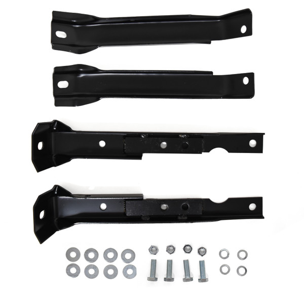 eClassics 1967-1972 Chevrolet C10 Pickup Truck Rear Bumper Bracket SET For 4WD Shortbed