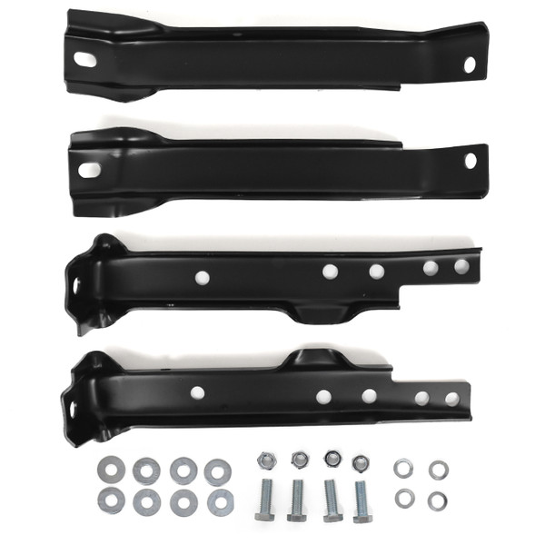 eClassics 1967-1972 GMC C35/C3500 Pickup Truck Rear Bumper Bracket SET 2WD