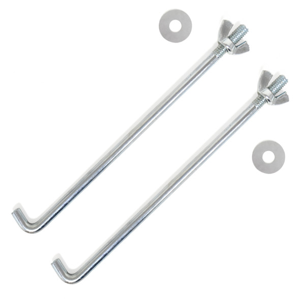 eClassics 1955-1956 Chevrolet One-Fifty Series Battery Hold Down J-Bolt PAIR